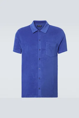 Vilebrequin Cotton-blend terry bowling shirt