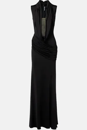 DAVID KOMA Draped gown