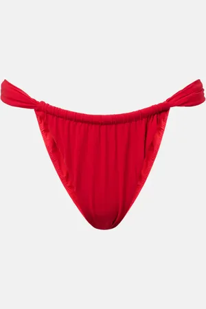 FAITHFULL THE BRAND Andez ruched bikini bottoms