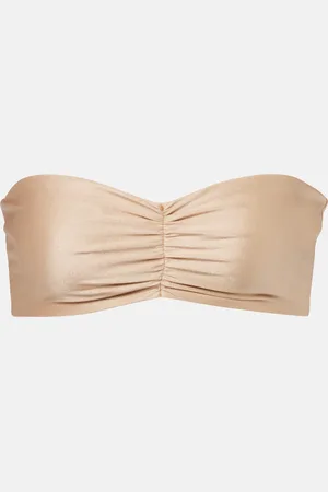 Jade Swim Ava ruched bikini top