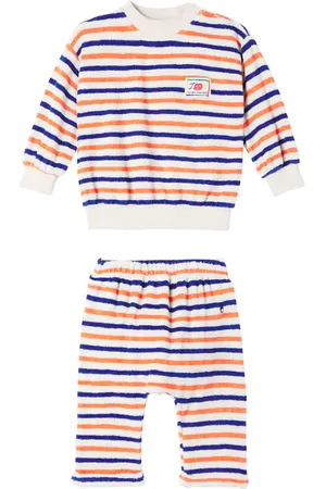 Bobo Choses Baby terry sweatshirt and sweatpants set