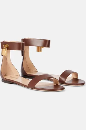 Tom Ford Padlock leather sandals