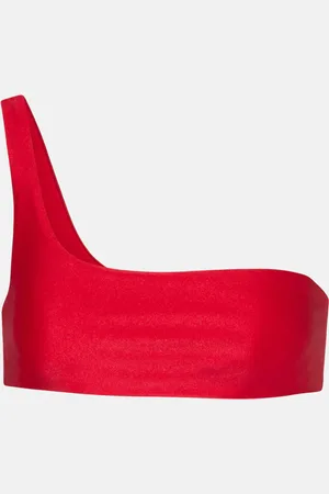 Jade Swim Eliza one-shoulder bikini top