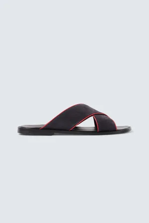 Manolo Blahnik Otawi suede sandals