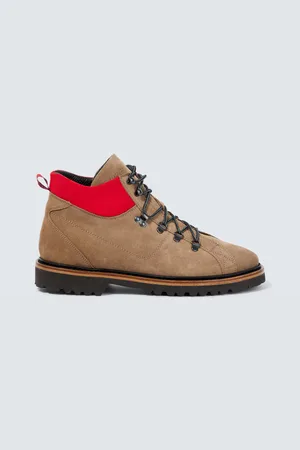 Kiton Suede hiking boots