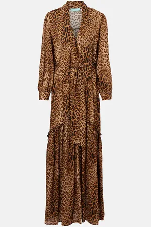 Melissa Odabash Skylar leopard-print maxi dress