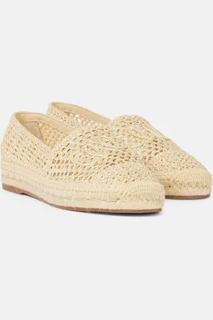 Chloé ChloÃ© Isla logo crochet espadrilles