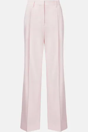 Totême High-rise cotton straight pants