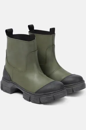 Ganni Rubber ankle boots