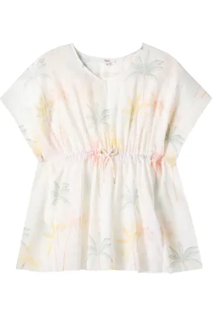 Chloé ChloÃ© Kids Printed cotton voile dress