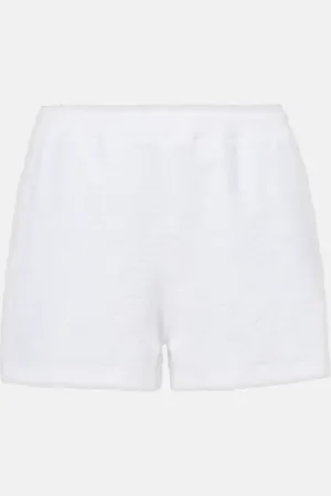 Gucci GG cotton-blend terry shorts