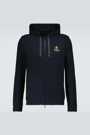 Loro Piana Hooded Bomber Horsey sweatshirt