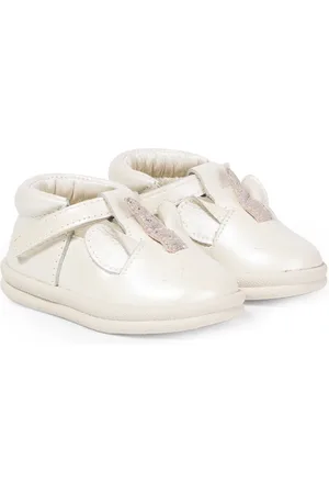 Donsje Zilpa metallic leather sneakers