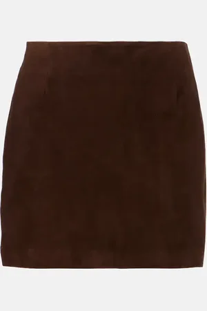 Blazé Milano BlazÃ© Milano Coci suede miniskirt