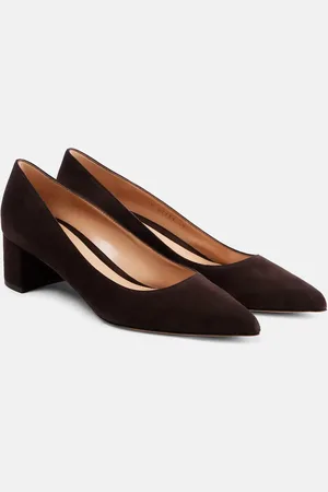 Gianvito Rossi Piper 45 suede pumps