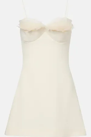 DAVID KOMA Ruffled minidress
