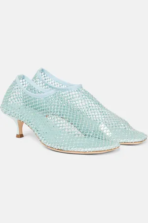 CHRISTOPHER ESBER Minette embellished fishnet pumps