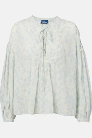 Ralph Lauren Floral cotton blouse