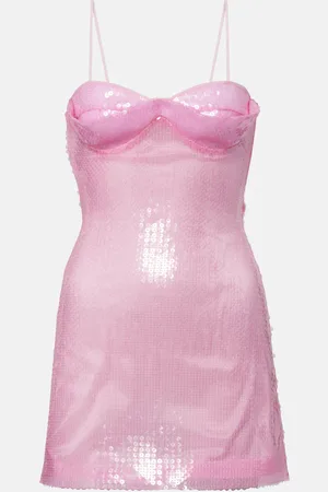 DAVID KOMA Sequined minidress