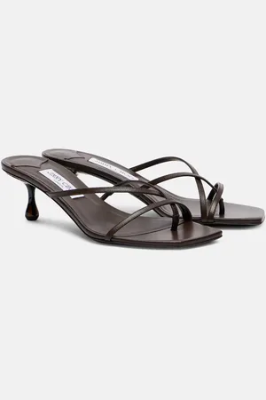 Jimmy Choo Etana 50 leather mules