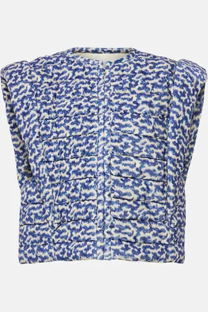 Marant Etoile Aziela printed cotton vest