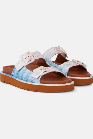 Missoni Zigzag lamÃ© sandals