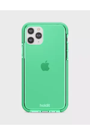 Holdit Kvinder Mobil Covers - IPhone 11Pro Seethru Case Mobilcovere Grass Green