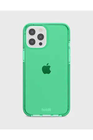 Holdit IPhone 12 Pro Max Seethru Case Mobilcovere Grass Green