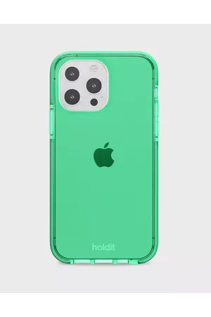 Holdit Kvinder Mobil Covers - IPhone 13 Pro Seethru Case Mobilcovere Grass Green