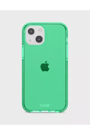 Holdit Kvinder Mobil Covers - IPhone 13 Seethru Case Mobilcovere Grass Green