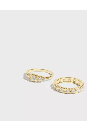 Luv AJ Kvinder Ringe - Pyramid Stud Ring Ringe Gold