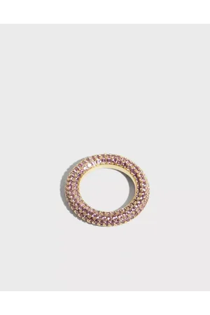 Luv AJ Kvinder Ringe - Pave Amalfi Ring Ringe Pink Gold