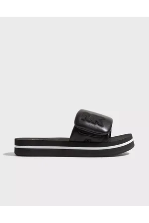 Michael Kors Mk Platform Slide Slip-in sko Black