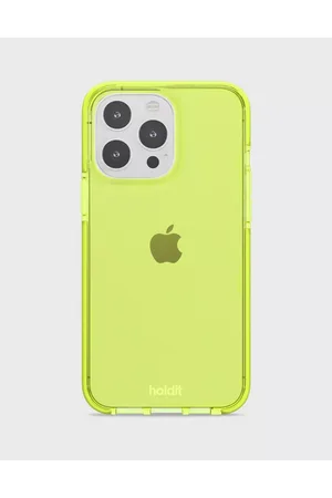 Holdit Seethru Case iPhone 14 Pro Max Mobilcover Acid Green