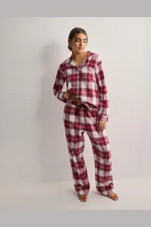 Hunkemöller - Pj Ls Flannel Twill Check