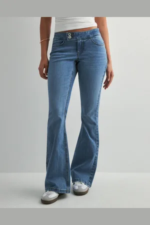 VERO MODA - Vmsigi Lr Db Button Sk Flar Jeans V