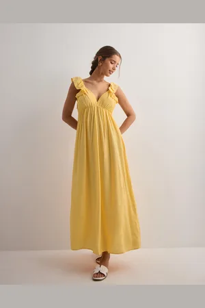 VERO MODA - Vmjosie Sl Ankle Frill Dress Wvn Ga