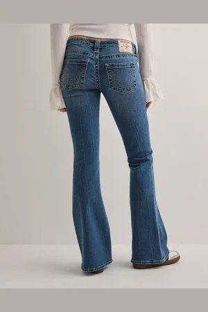 True Religion - Nelly Ultra Low Rise Joey Flare Sn