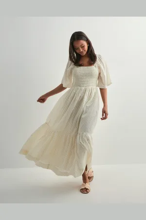 SELECTED - Slfdora Ss Aop Ankle Dress B