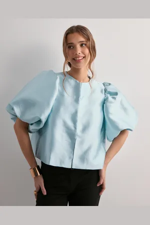 By Malina - Cleo pouf sleeve blouse