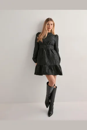 VERO MODA - Vmsulle L/S Short Dress Wvn Pa