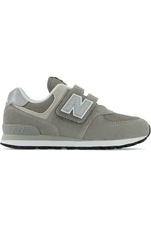 New Balance Børn 574 Core Hook & Loop i læder, Størrelse 32.5