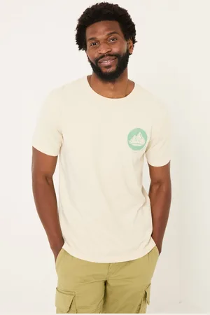 Fat Face Bare Rul med Grafisk T-shirtmedium