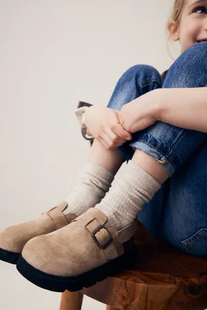 Next Touch Fastening Chunky Clogs