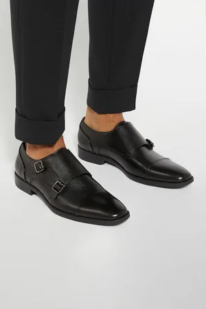 Dune Satchin Flex Sole Toecap Monk Sko