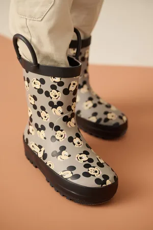 Next Mickey Mouse Handle Pull-On Wellies