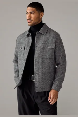 Next Brushed Check ShacketXXL