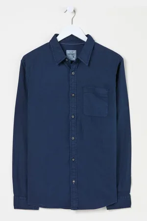 Fat Face FatFace Bugle Linen Cotton Shirt2XL høj