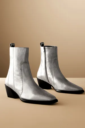 Next Forever Comfort Western Læder Ankel Støvler