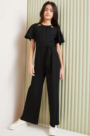 Lipsy London Cut Out Flutter Sleeves Buksedragt (6-16år)11 år (146cm)
